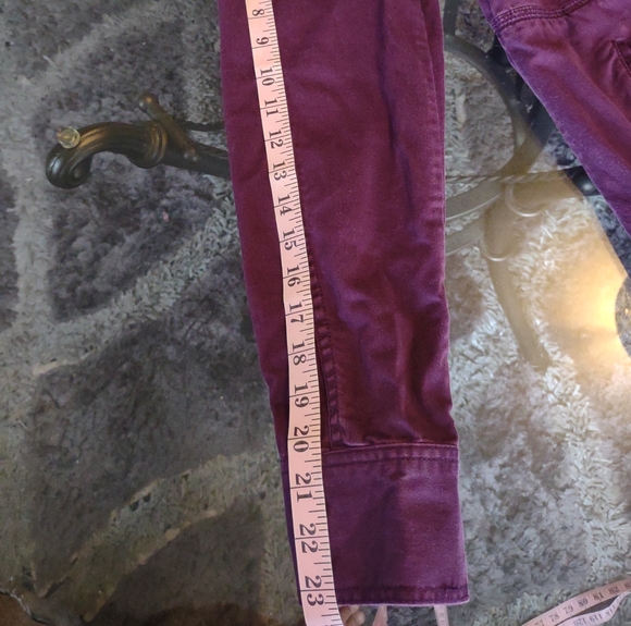 Loft Purple Women's Hooded Zip Up Utility Jacket Size M - Picture 10 of 12